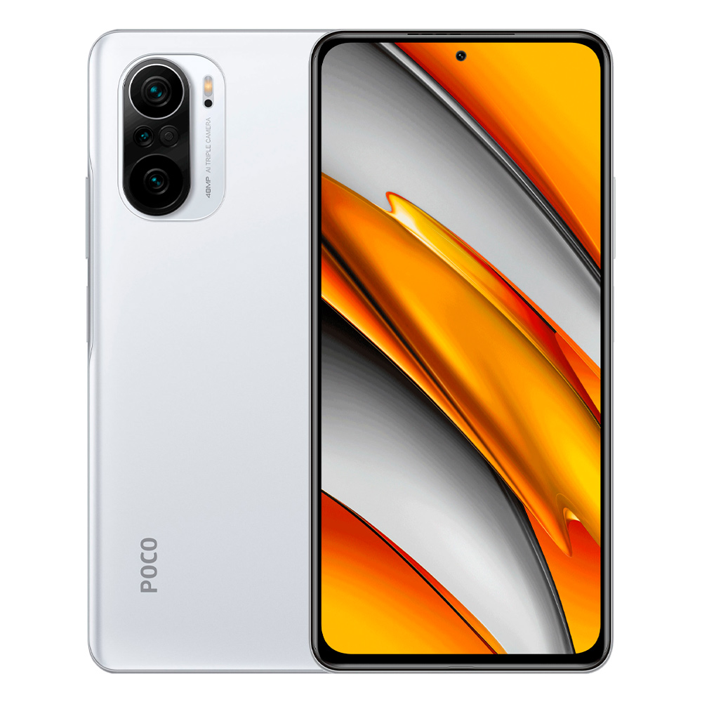 Смартфон Xiaomi Poco F3 NFC 6/128Gb Global Белый в Москве. Цена: 23950 руб.  в магазине Sibdroid