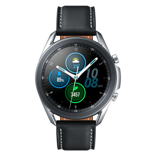 Часы Samsung Galaxy Watch3 45 мм серебристые