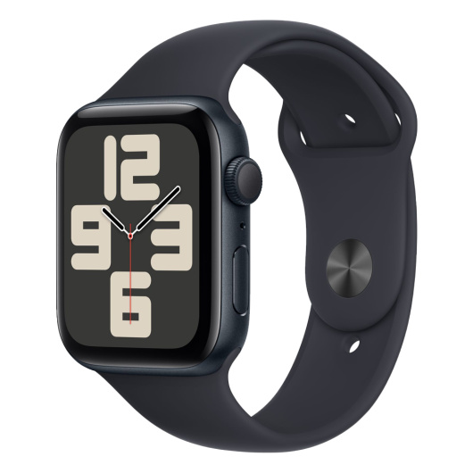 Умные часы Apple Watch Series SE 2023 Cellular 44мм Aluminum Case with Sport Band Темная ночь M/L