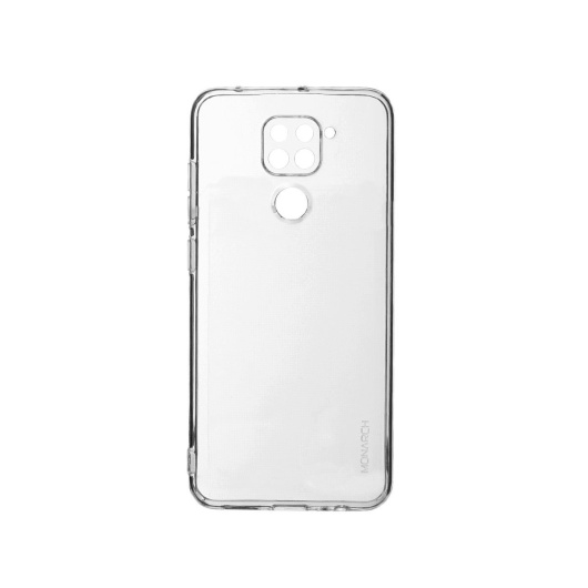 Чехол бампер Monarch для Xiaomi Redmi Note 9 Прозрачный