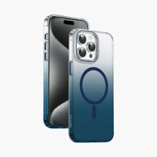 Чехол Keephone Aurora pro magsafe для iPhone 15 Pro Голубой