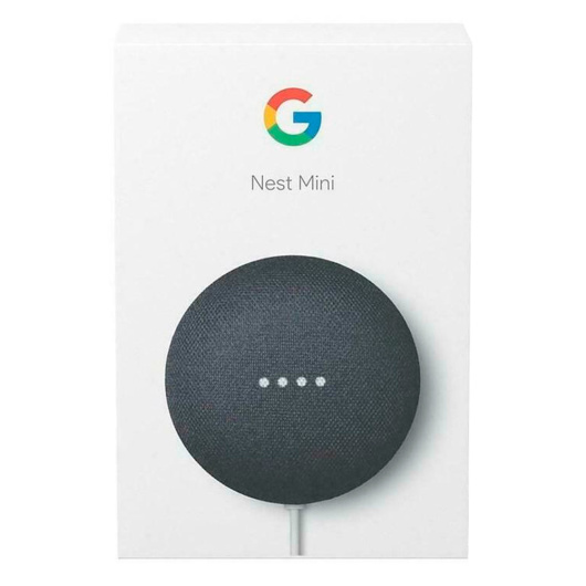 Умная колонка Google Nest Mini (2nd gen) Черная