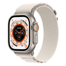 Apple Watch Ultra Умные часы Apple Watch Ultra GPS+Cellular 49mm Titanium Case with Starlight Alpine Loop L (MQF13) watch