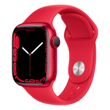 Apple Watch Series 7 Умные часы Apple Watch Series 7 41mm Aluminium with Sport Band, (PRODUCT)RED watch