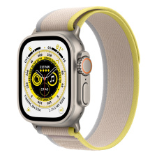 Apple Watch Ultra Умные часы Apple Watch Ultra GPS+Cellular 49mm Titanium Case Yellow/Beige Trail Loop M/L, (MQFE3) watch