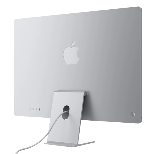 Моноблок Apple iMac 24" 2021 г. MGPD3, Apple M1, 8 CPU / 8 GPU, 8 ГБ RAM, SSD 512 ГБ, серебристый