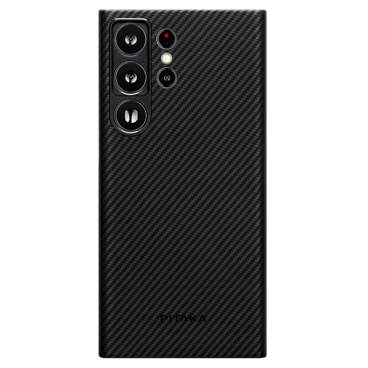 Чехол премиум Pitaka Ultra-Slim Case для Samsung S23 Ultra Черный