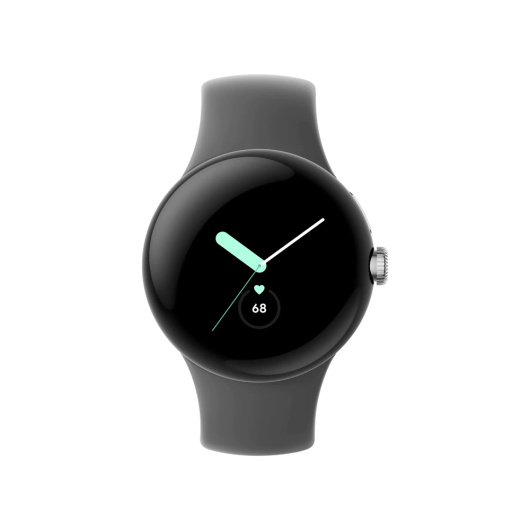 Умные часы Google Pixel Watch Wi-Fi + LTE Polished Silver/Charcoal