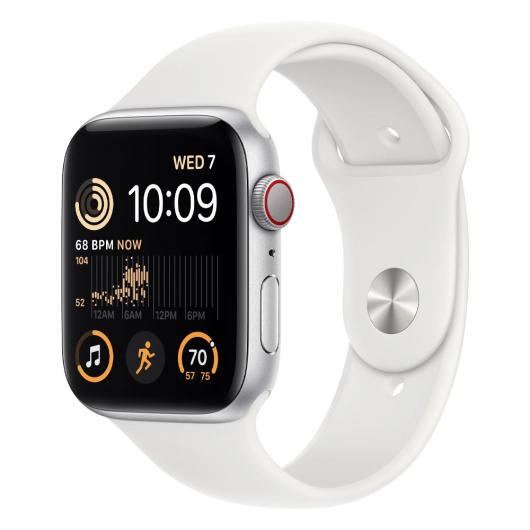 Умные часы Apple Watch Series SE Gen 2 40мм Aluminum Case with Sport Band Серебристый  S/M