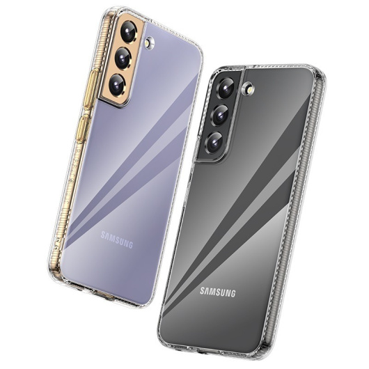 Силиконовый чехол CasePort для Samsung S22 Прозрачный