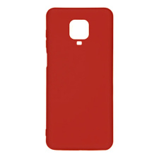Силиконовый чехол Silicone cover Xiaomi Redmi Note 9 бордовый