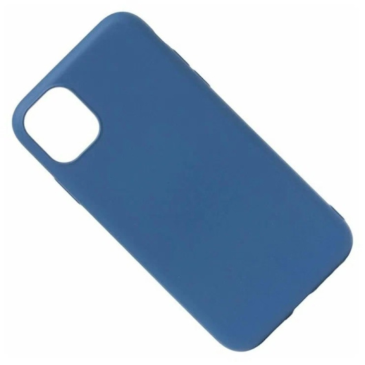 Силиконовый чехол бампер для iPhone 11 Pro Max 6.5"  Синий