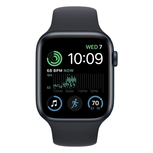 Умные часы Apple Watch Series SE Gen 2 40мм Aluminum Case with Sport Band Темная ночь