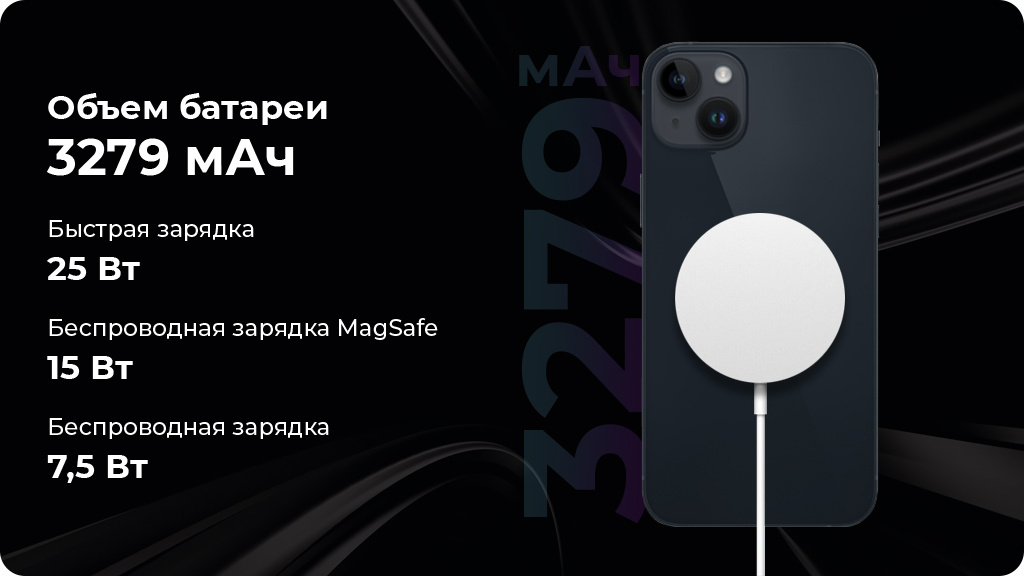 Apple iPhone 14 128 ГБ Midnight (JP)