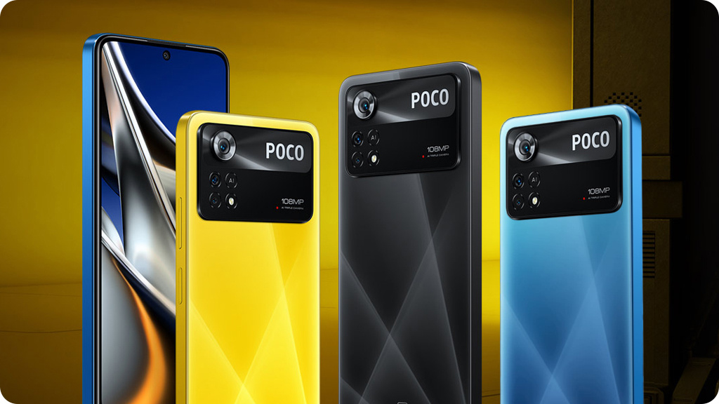 Xiaomi Poco X4 Pro 5G 8/256 Синий Global Version