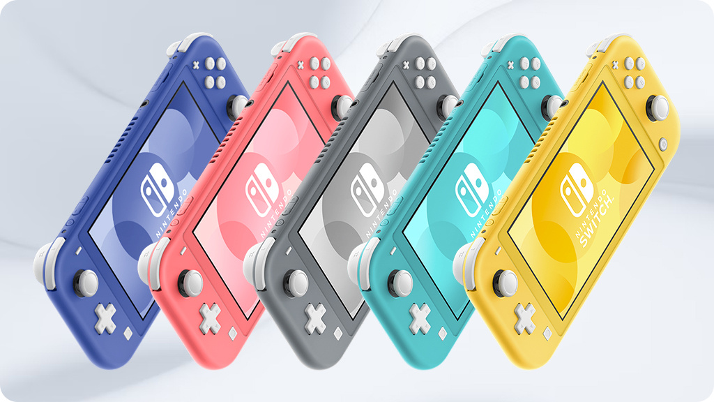 Игровая приставка Nintendo Switch Lite 32 ГБ Коралловый